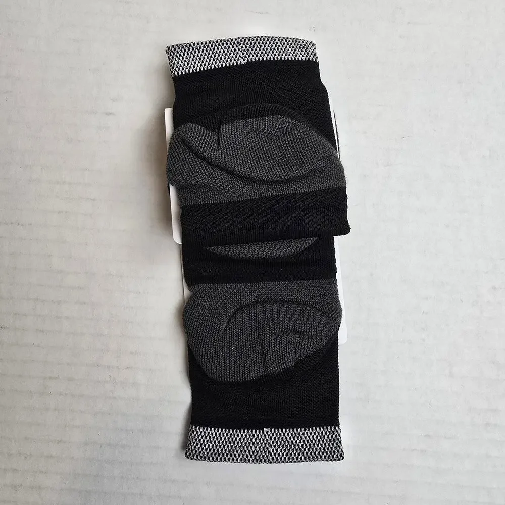 Nike Spark Running Ankle Socks Size W9.5-11/M8-9.5 Black Cushioned Dri-Fit